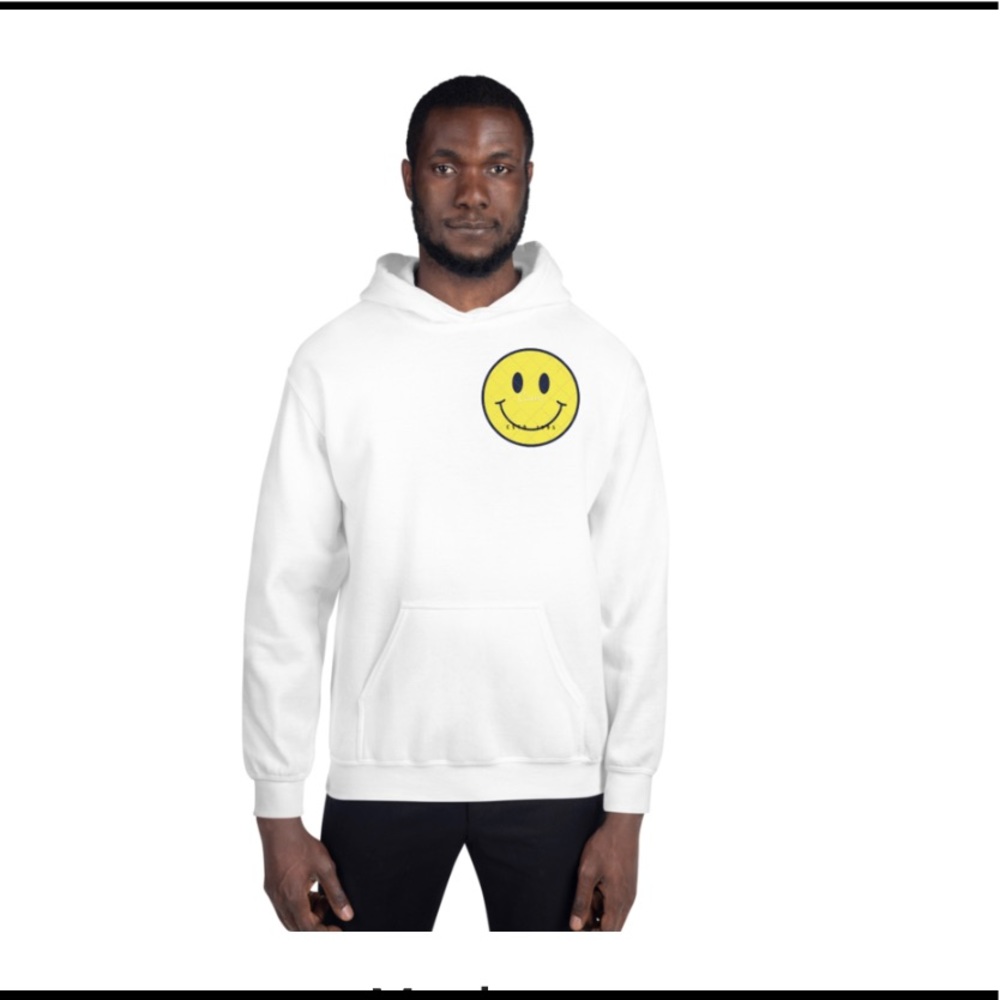 Unisex Smiley Face Hoodie